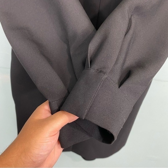 Namelazz Button Up Coat Black One Size‎ MISSING BELT - Picture 3 of 7